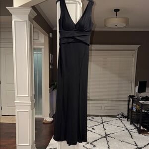 Emerald Sundae Black Maxi Dress